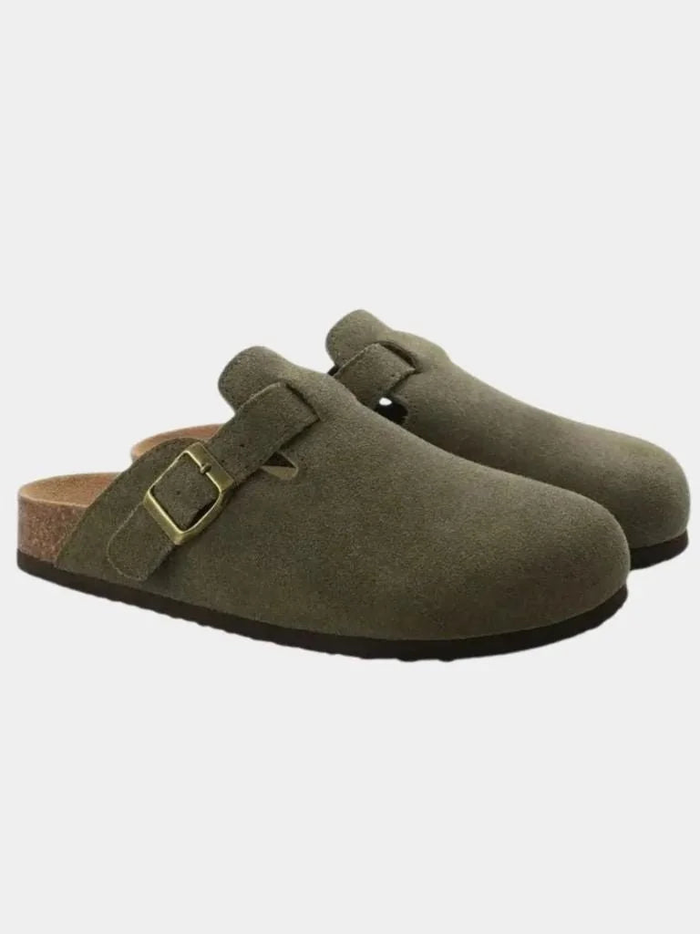 Essential Suede Clogs — Avelmontis