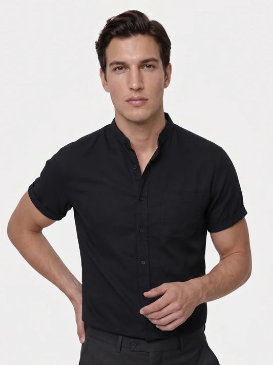 Executive Resort Linen Shirt — Avelmontis