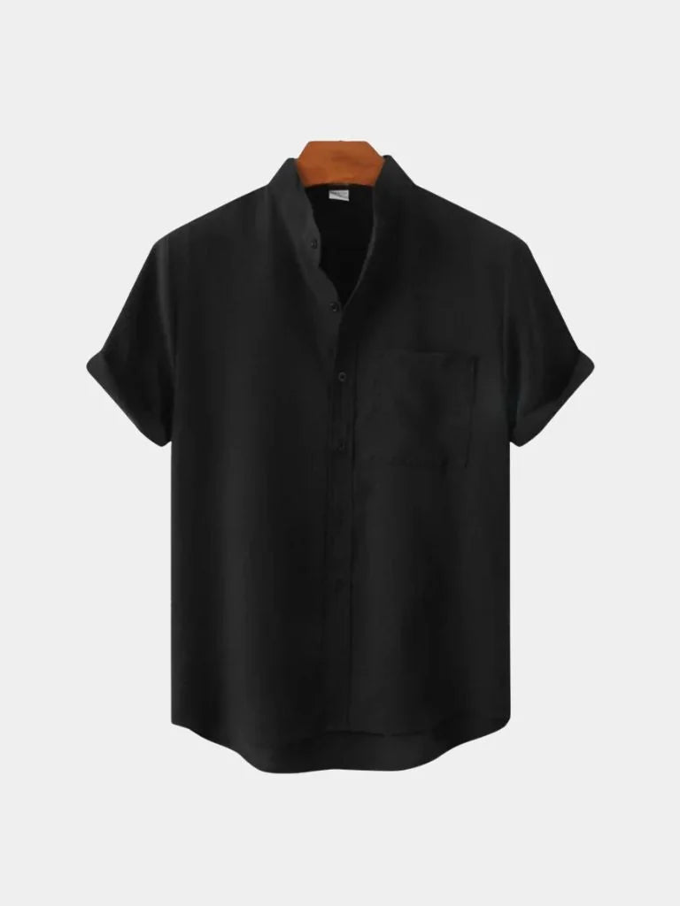 Executive Resort Linen Shirt — Avelmontis