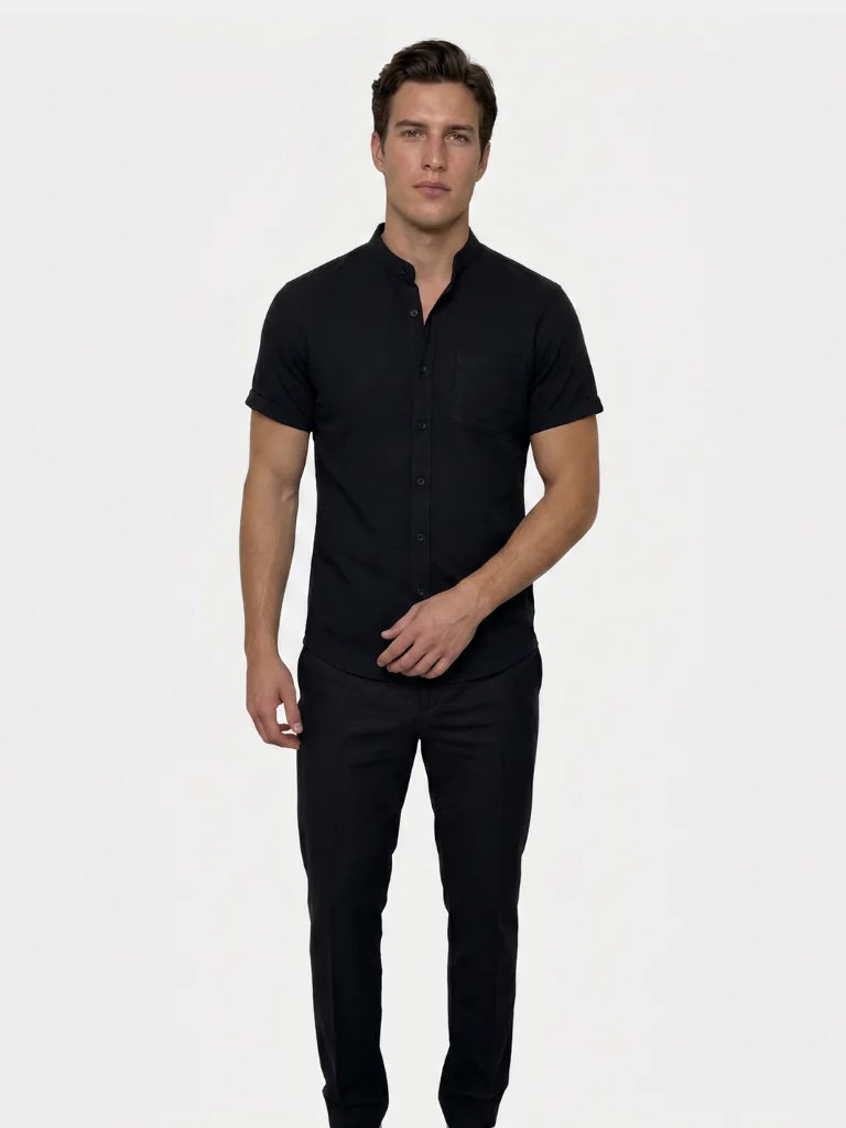 Executive Resort Linen Shirt — Avelmontis
