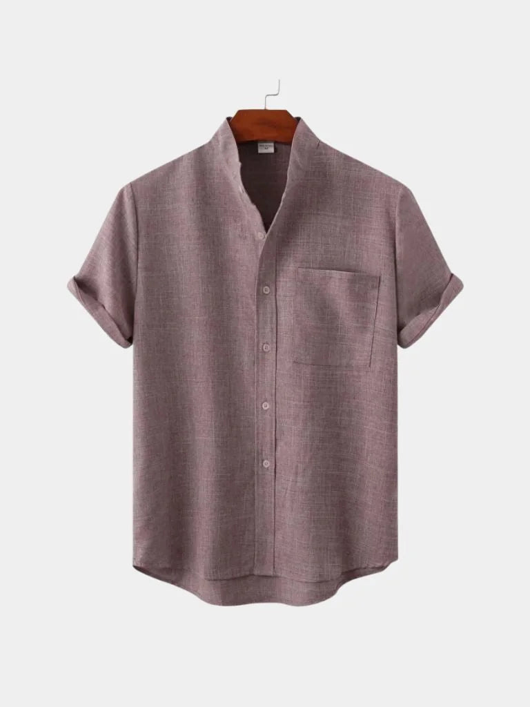 Executive Resort Linen Shirt — Avelmontis