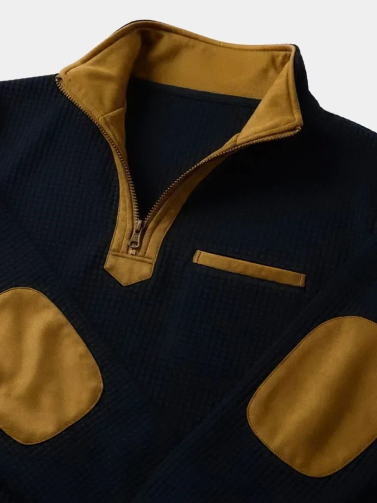 Explorer High Collar Quarter Zip Pullover — Avelmontis