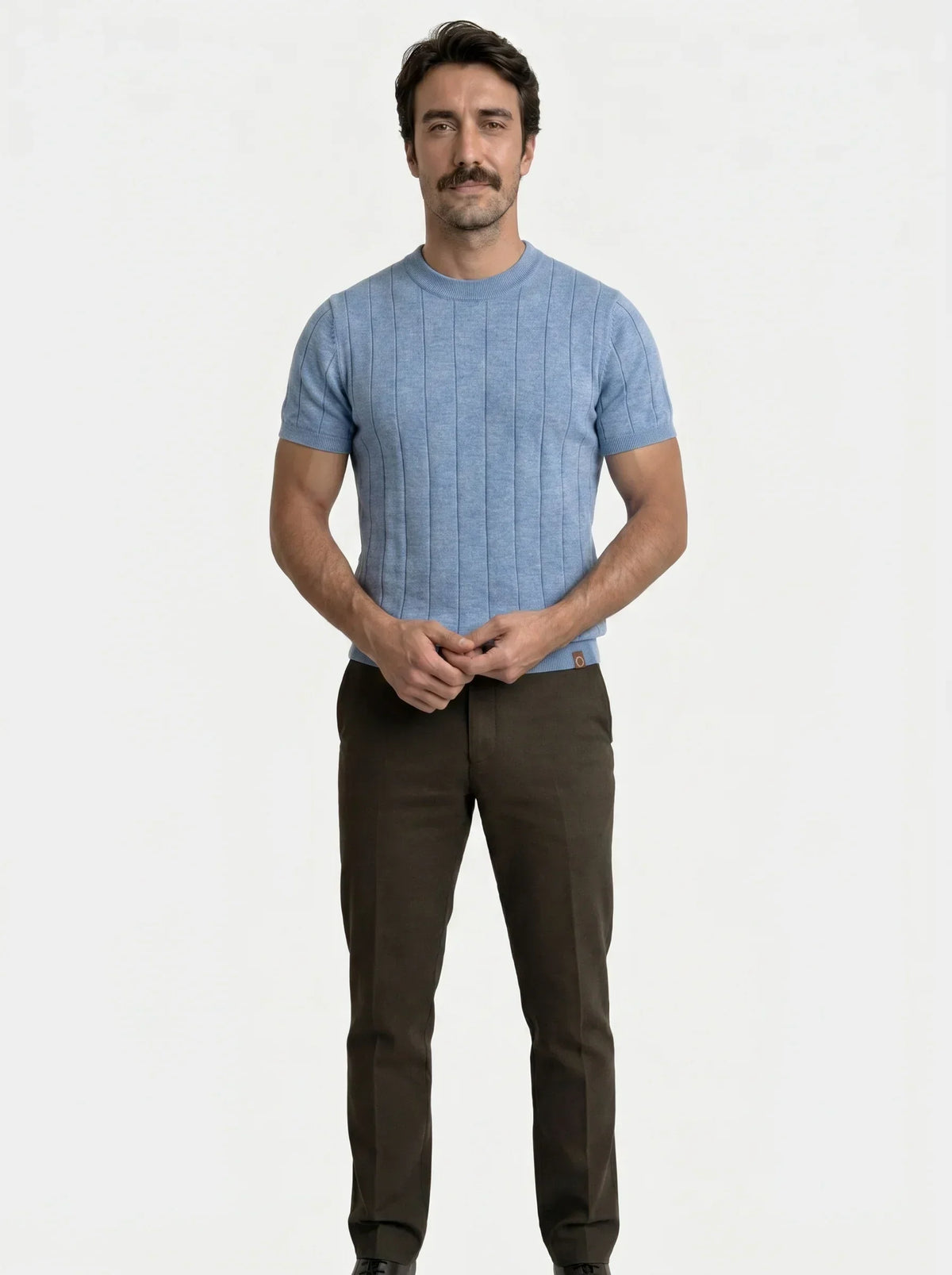 Garrison Texture Crew Top T-Shirt — Avelmontis