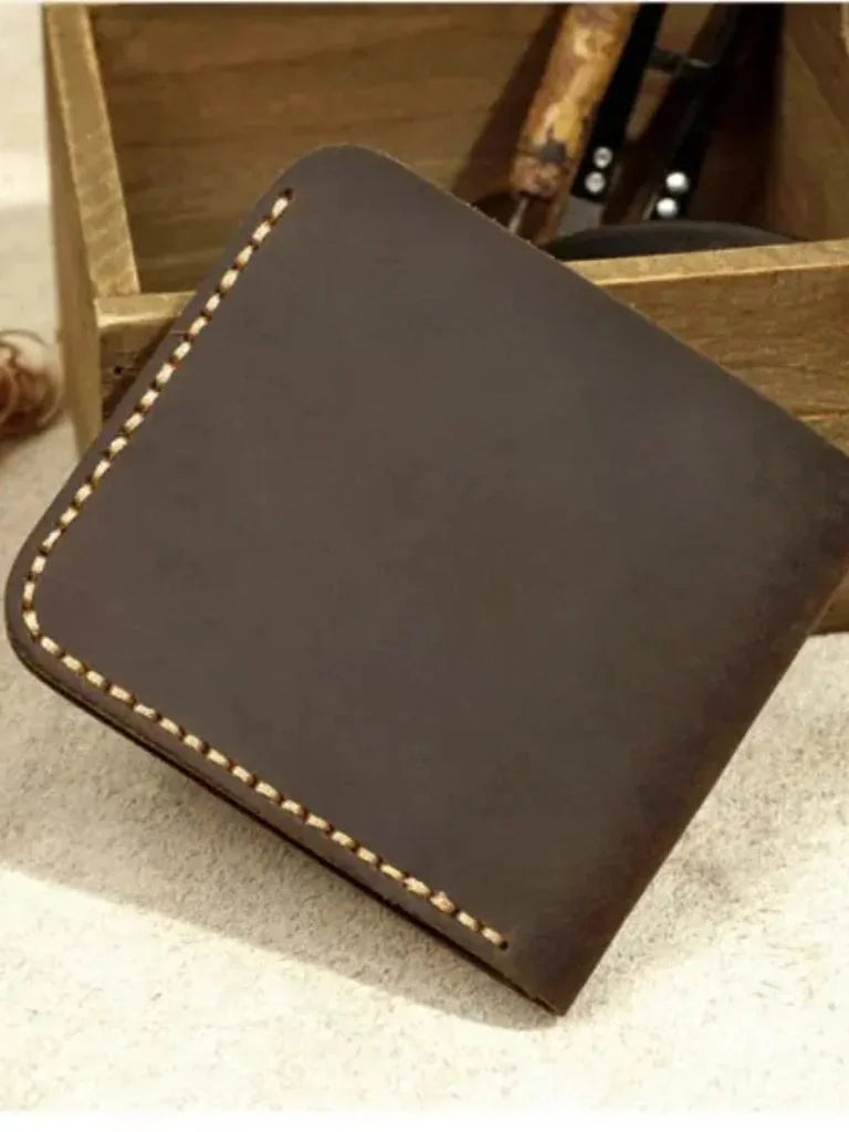 Handmade Vintage Leather Wallet — Avelmontis