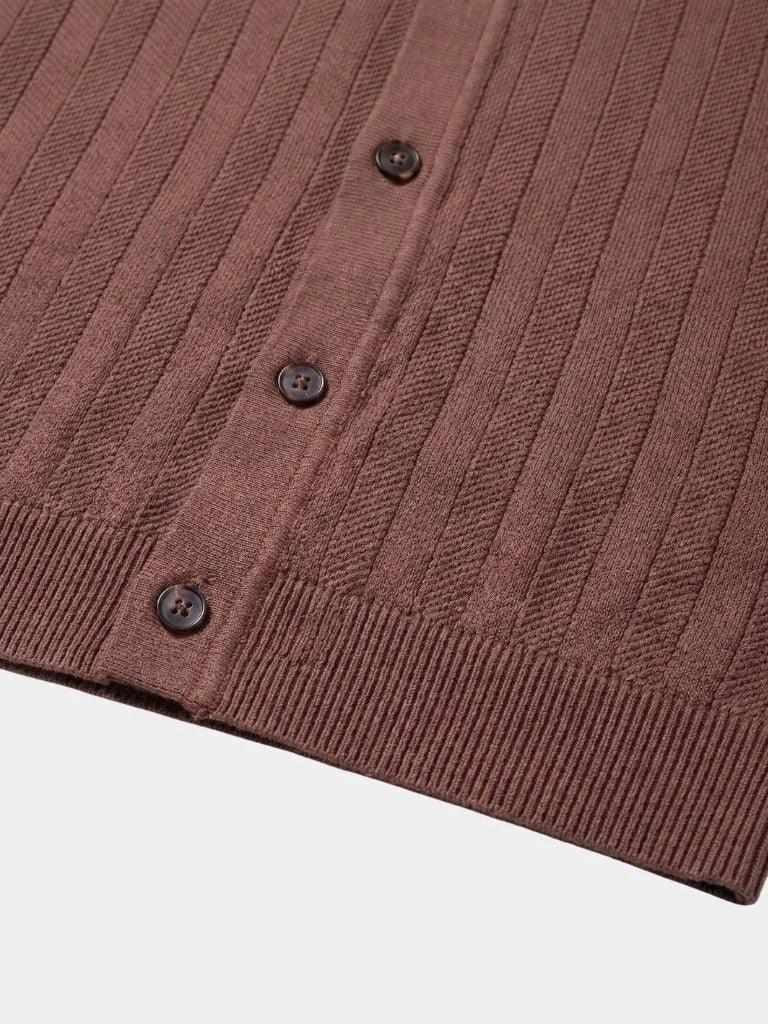 Heritage Camp Collar Knit Shirt — Avelmontis