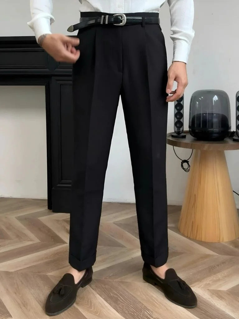Hollywood Classic Trousers (Belt Included) — Avelmontis