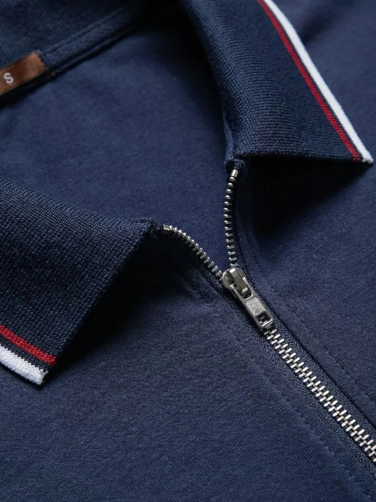 Horizon Striped Polo — Avelmontis