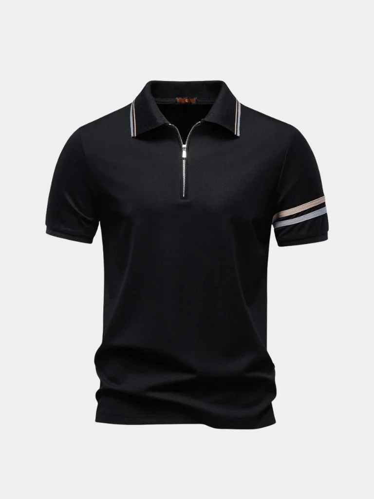 Horizon Striped Polo — Avelmontis