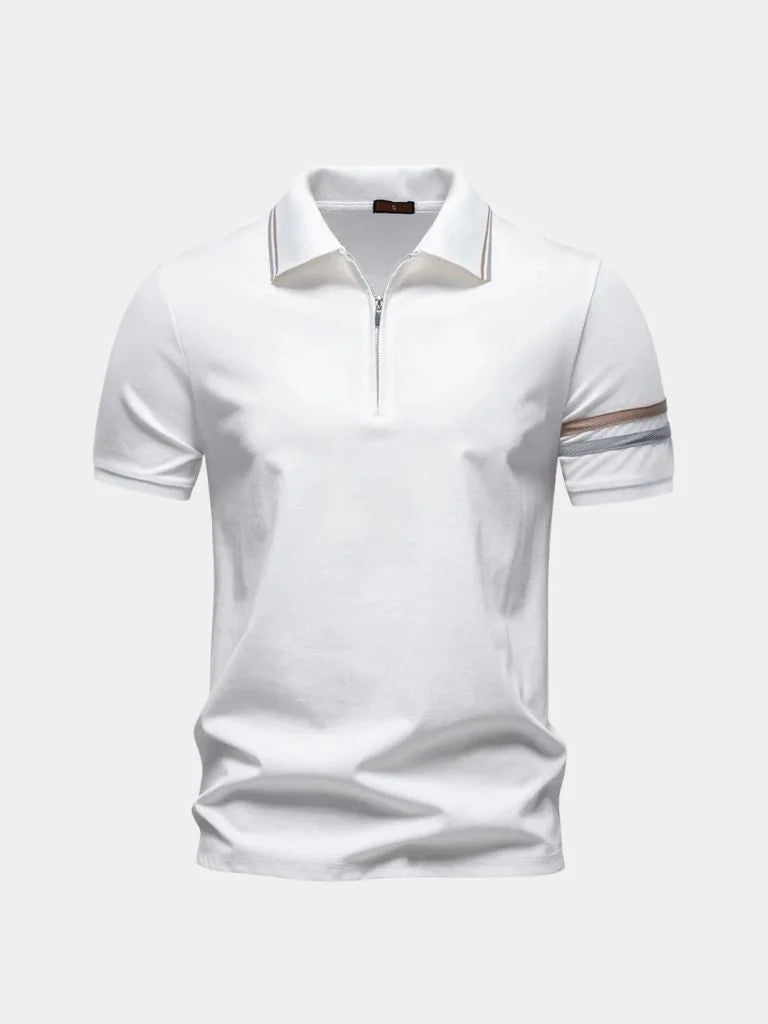 Horizon Striped Polo — Avelmontis