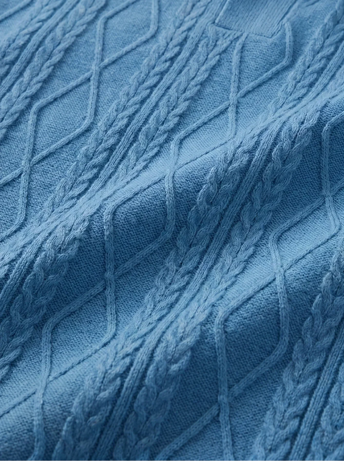 Imperial Diamond Knit Polo Shirt — Avelmontis