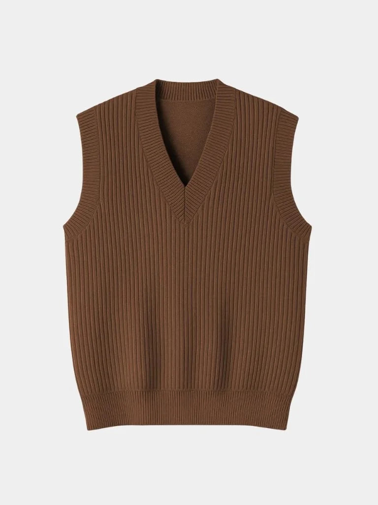 Knit Vest Waistcoat — Avelmontis