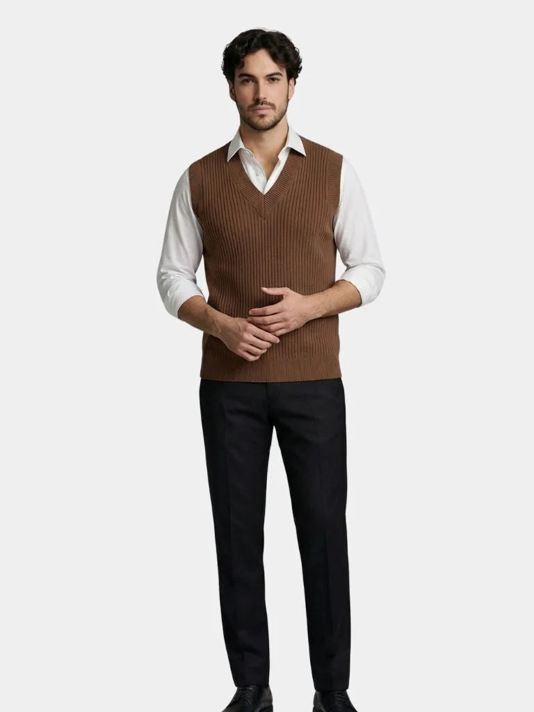 Knit Vest Waistcoat — Avelmontis