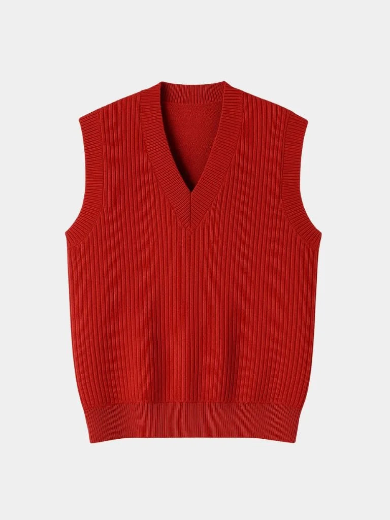 Knit Vest Waistcoat — Avelmontis