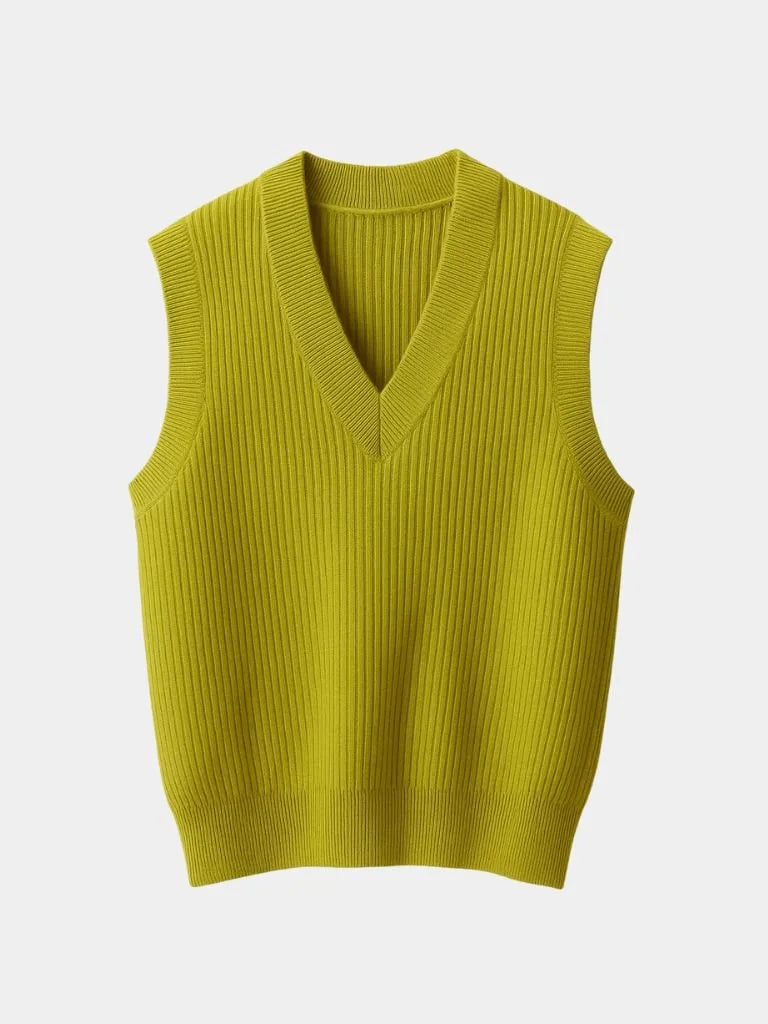 Knit Vest Waistcoat — Avelmontis