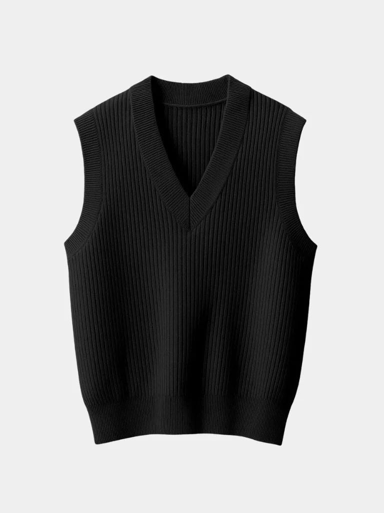 Knit Vest Waistcoat — Avelmontis
