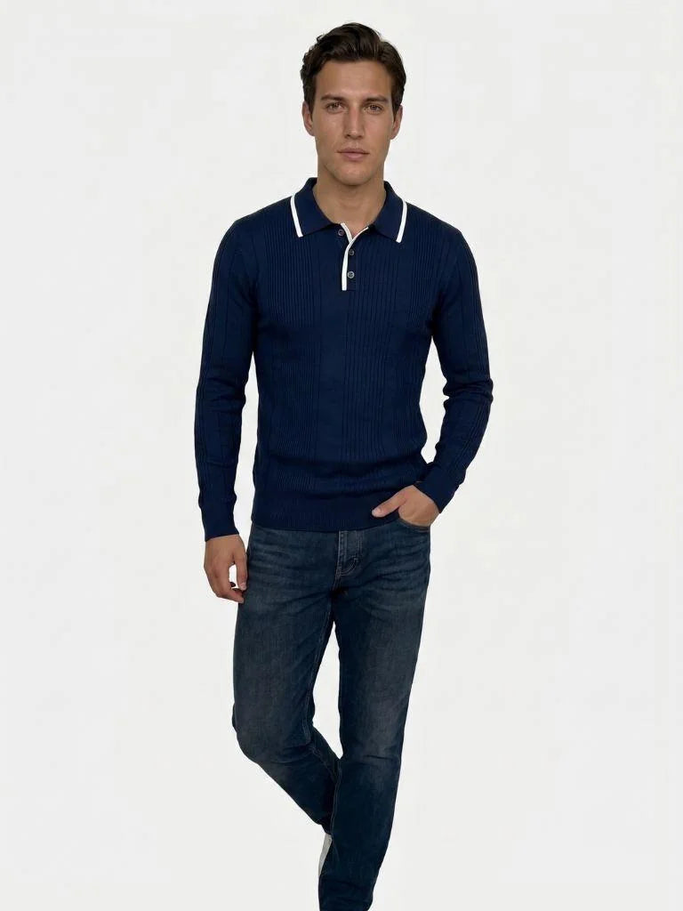 Langford Polo Knit Shirt — Avelmontis