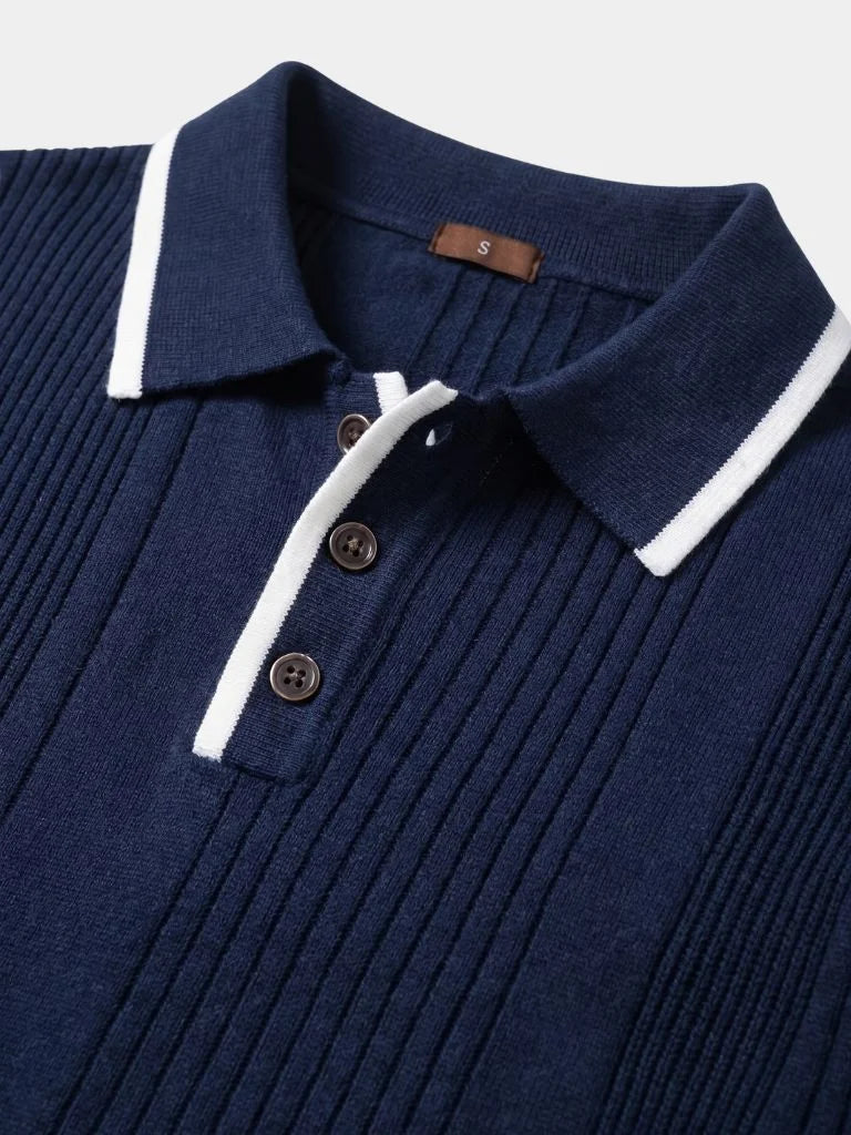 Langford Polo Knit Shirt — Avelmontis