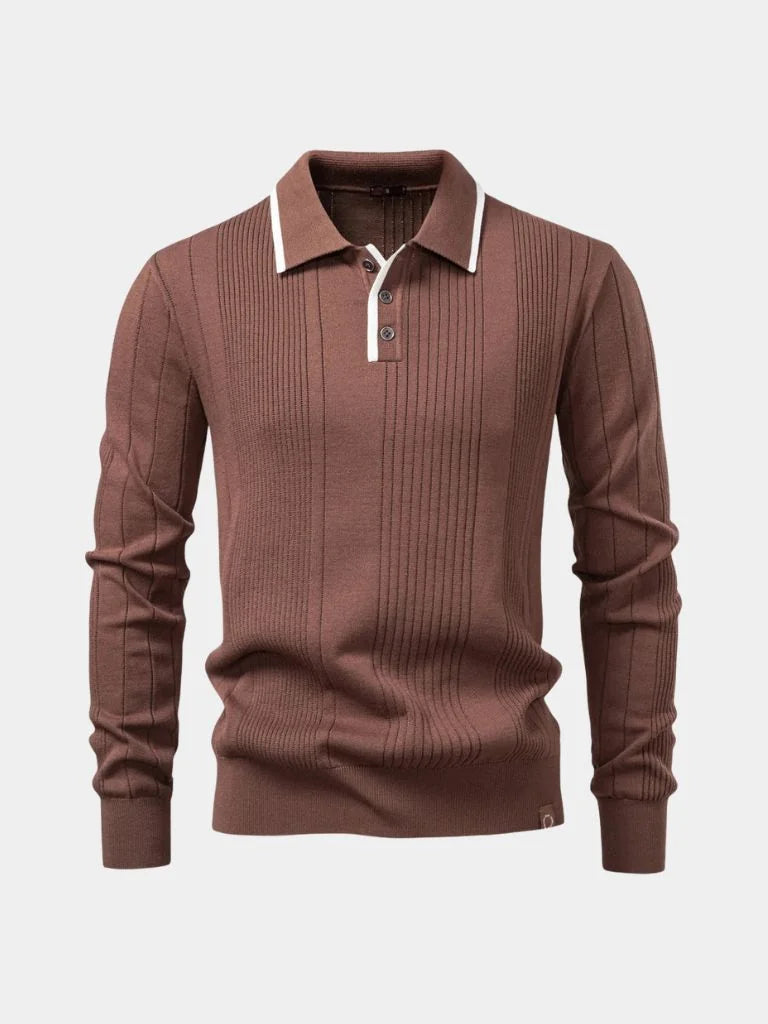 Langford Polo Knit Shirt — Avelmontis