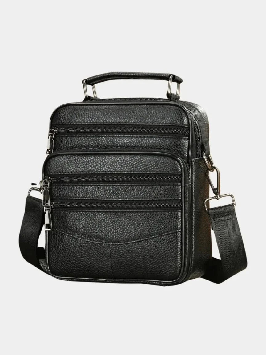Leather Men's Shoulder Bag — Avelmontis
