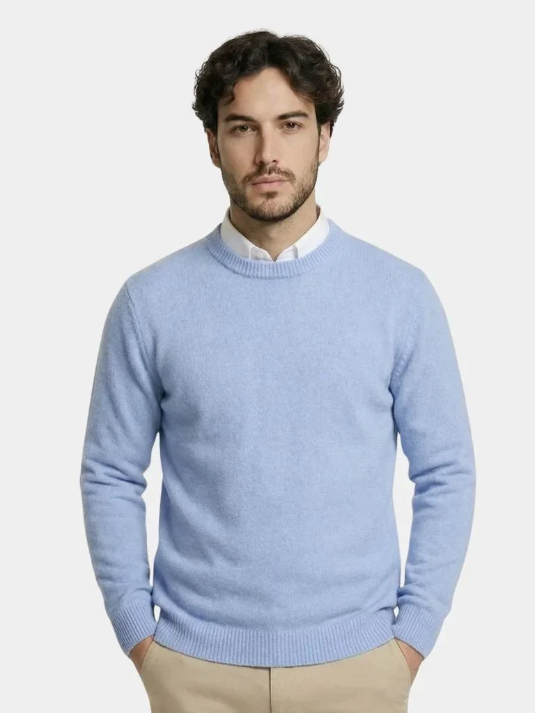 Linear Core Cotton Pullover — Avelmontis