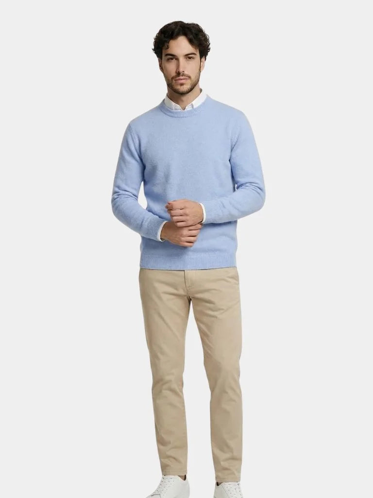 Linear Core Cotton Pullover — Avelmontis