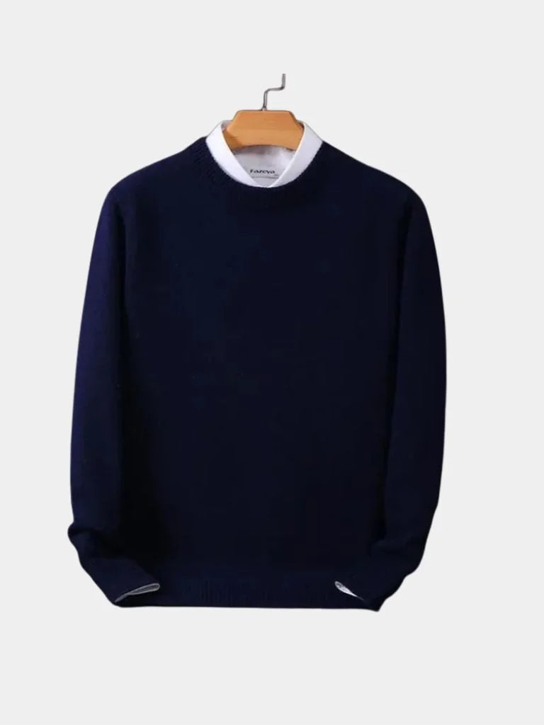 Linear Core Cotton Pullover — Avelmontis
