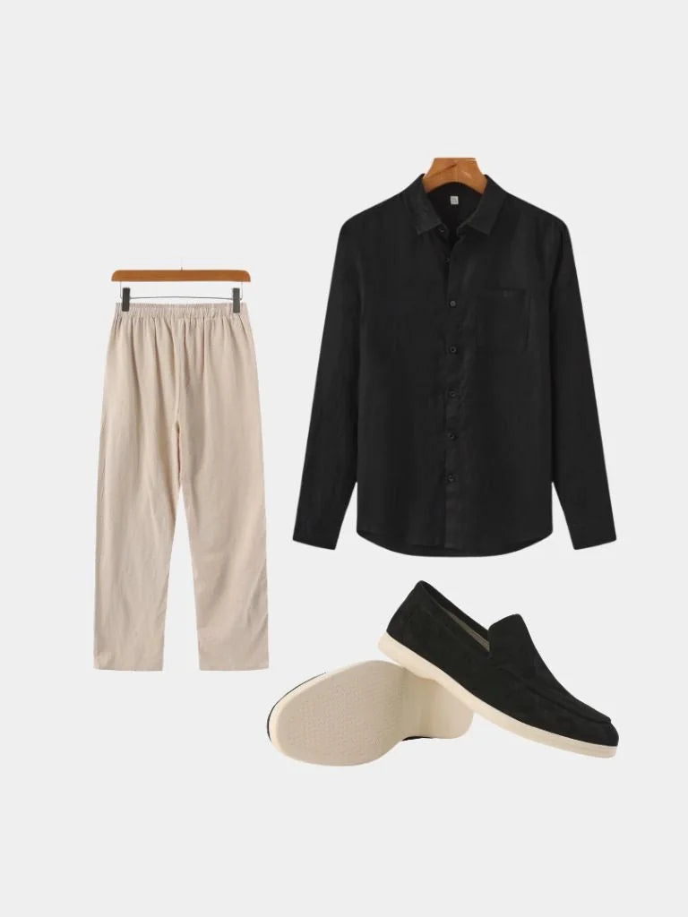Linen Noire Set — Avelmontis