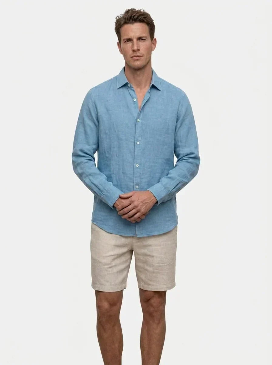 Linen Reverie Summer Shirt — Avelmontis