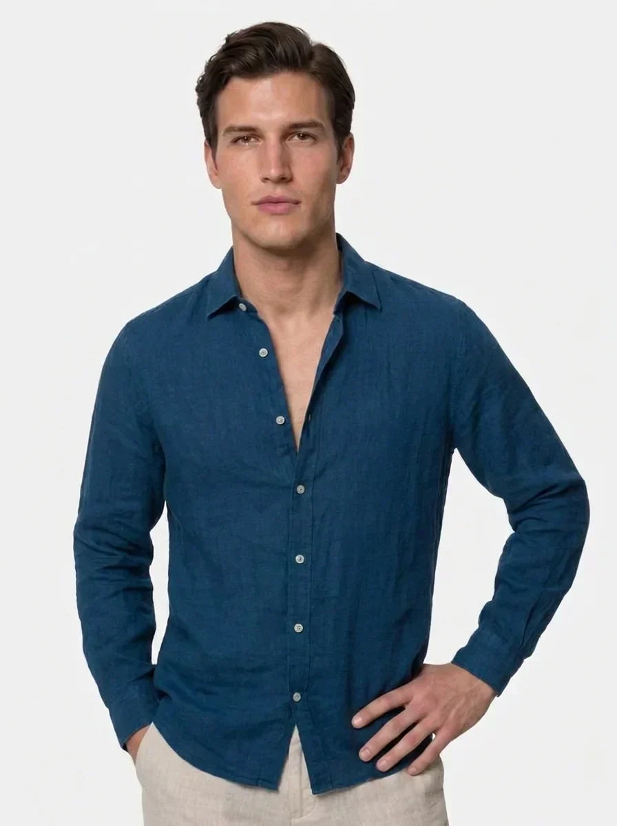 Linen Reverie Summer Shirt — Avelmontis