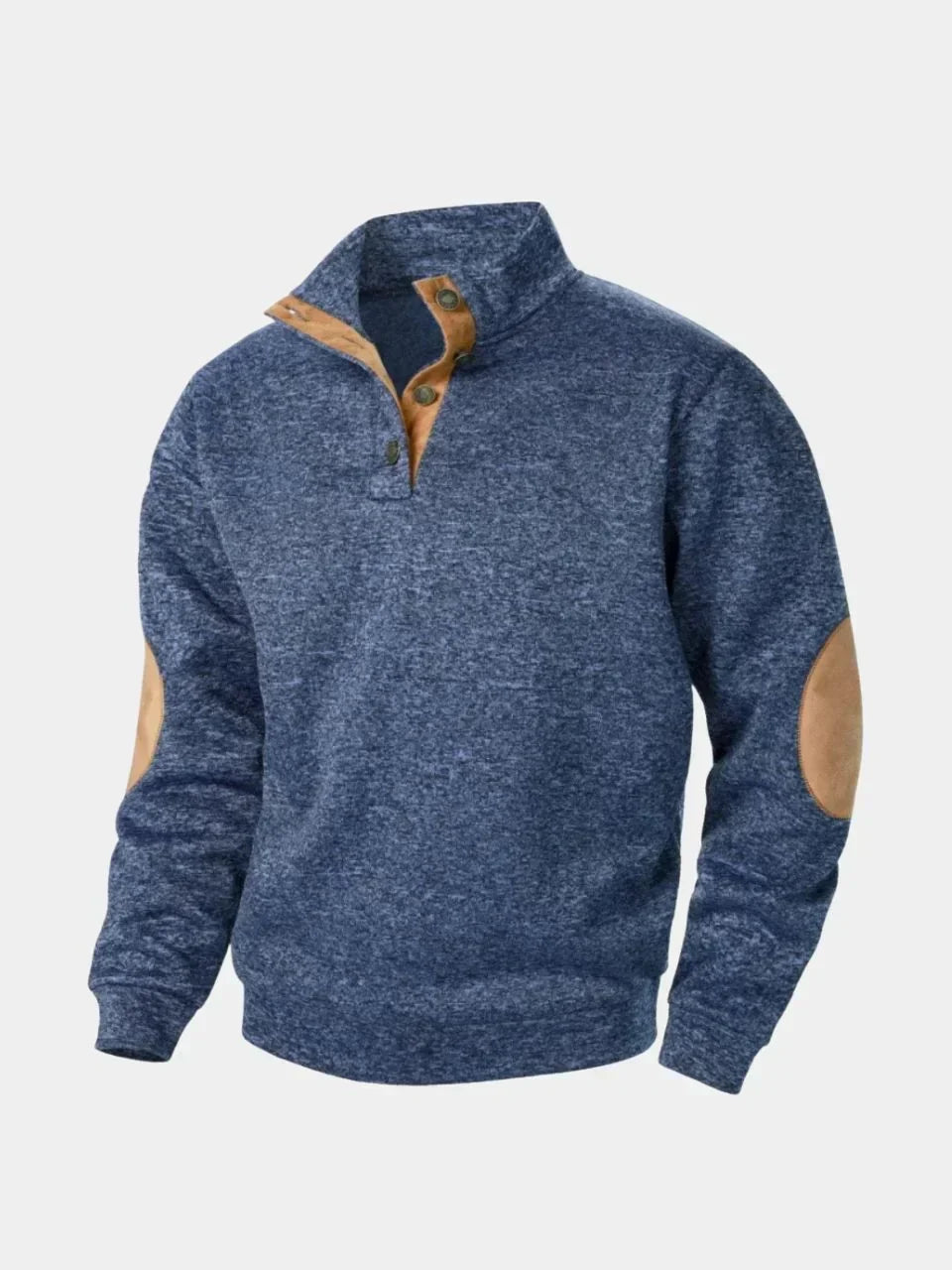 Lucien Heritage Elbow High Collar Pullover — Avelmontis