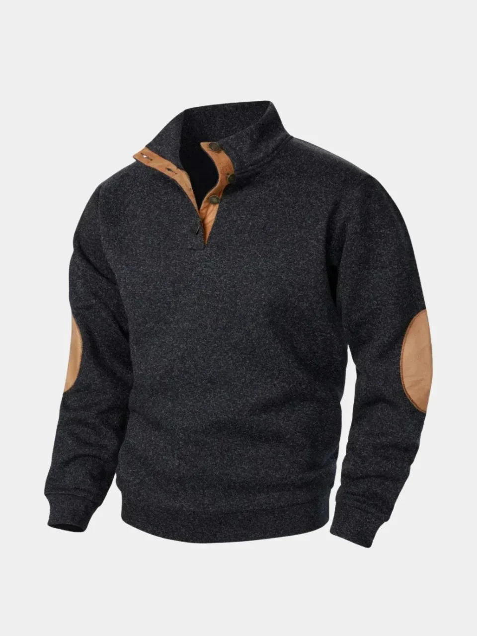 Lucien Heritage Elbow High Collar Pullover — Avelmontis