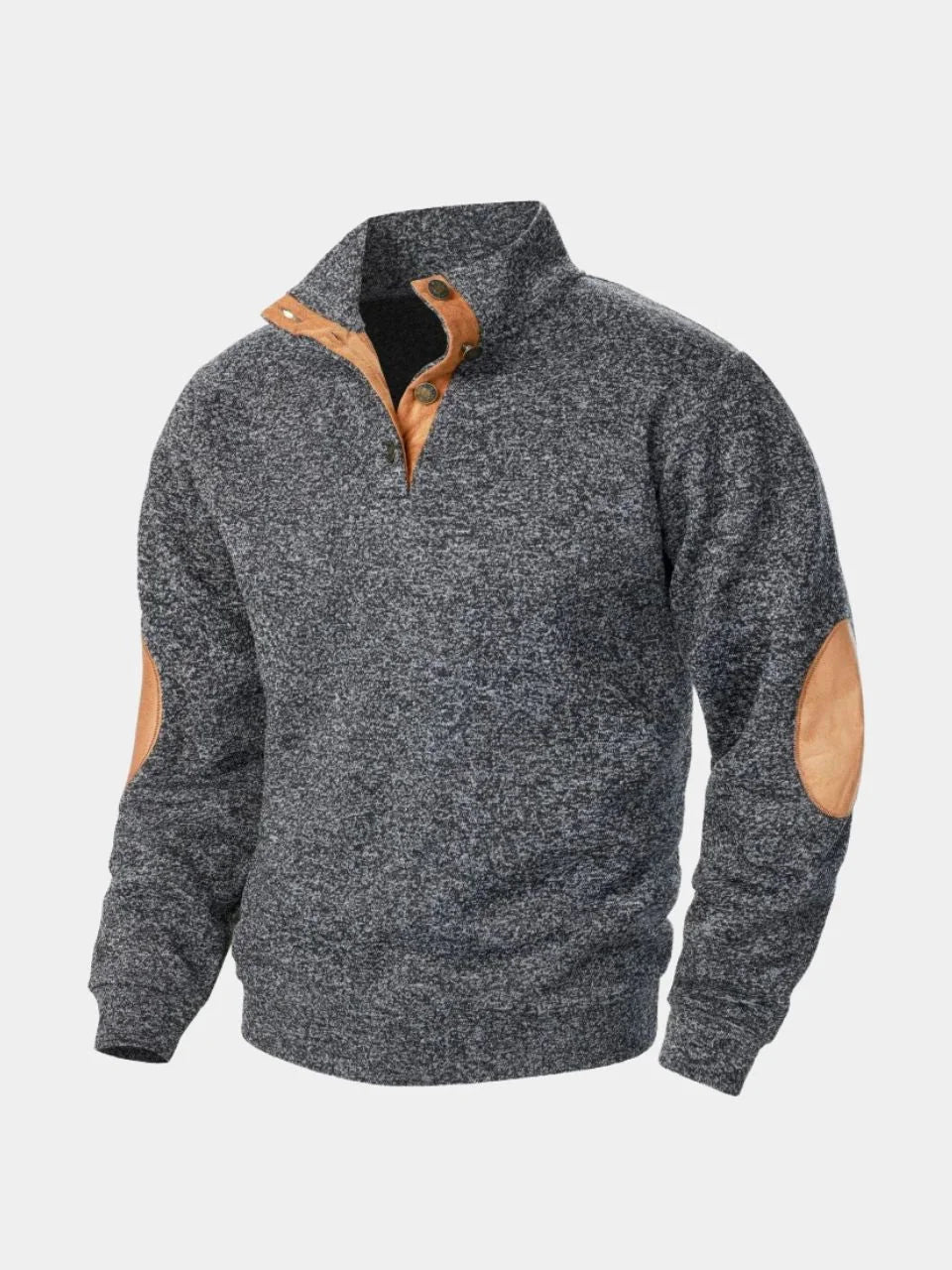Lucien Heritage Elbow High Collar Pullover — Avelmontis
