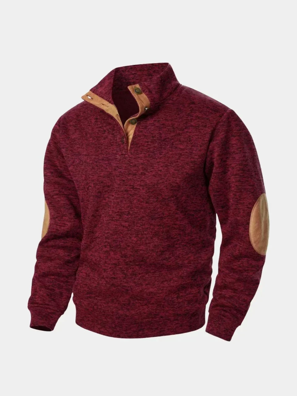Lucien Heritage Elbow High Collar Pullover — Avelmontis