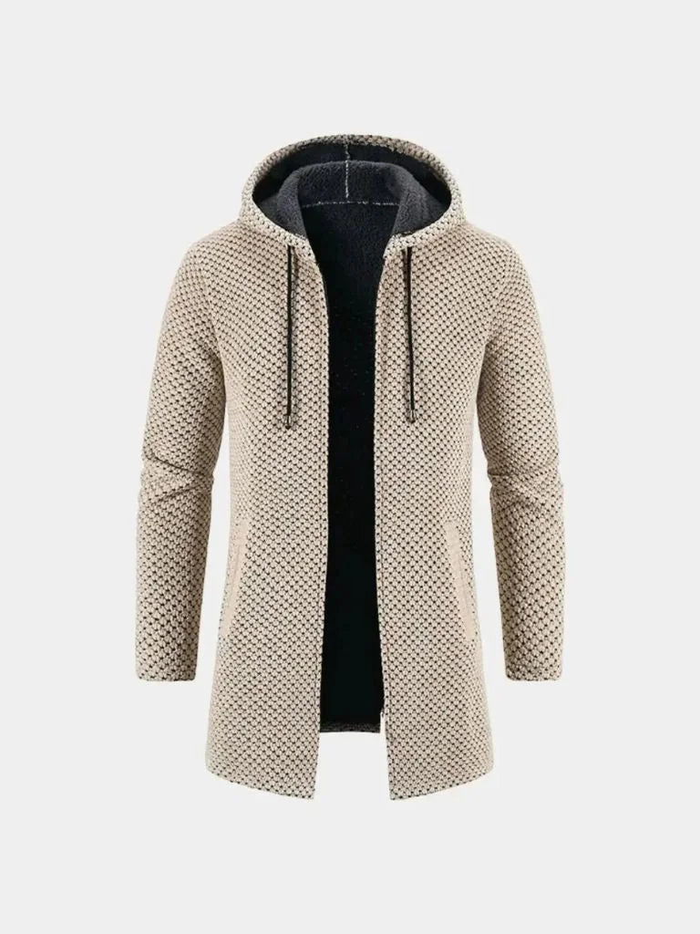 Lugano Knitted Hooded Winter Coat — Avelmontis