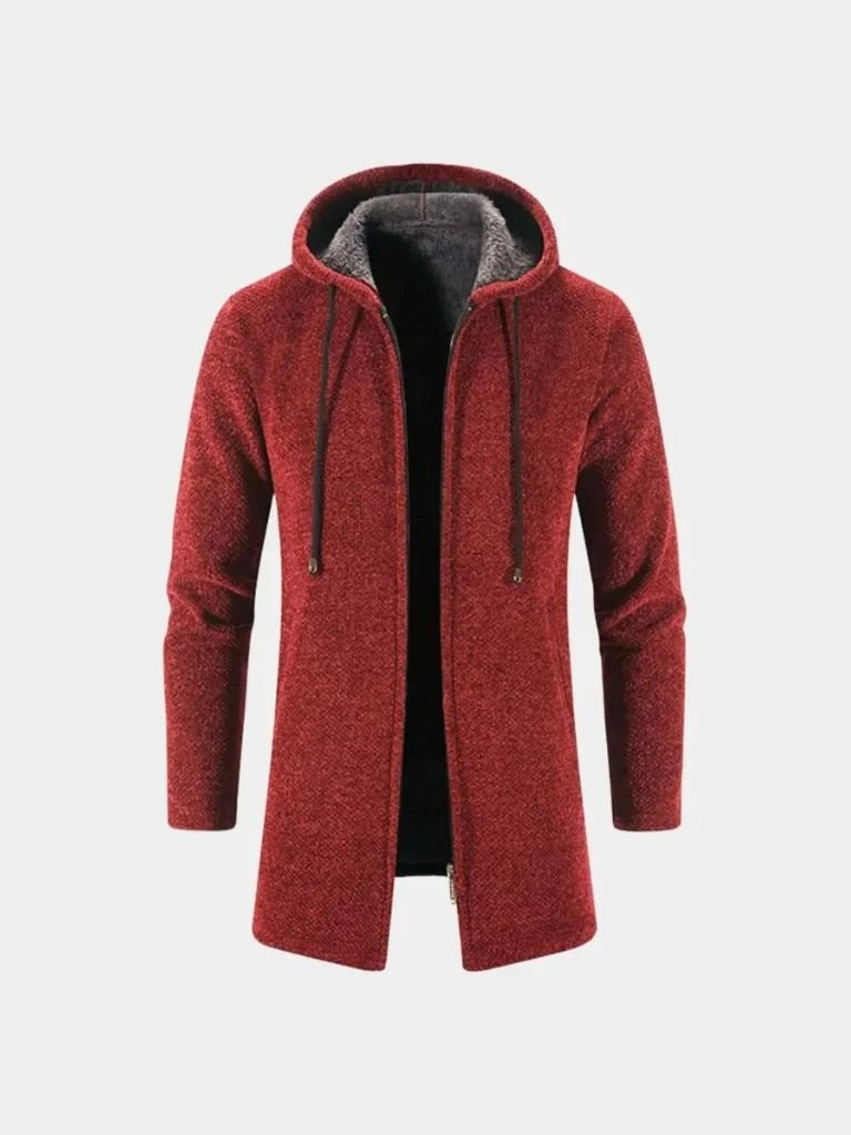 Lugano Knitted Hooded Winter Coat — Avelmontis