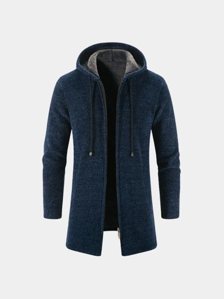 Lugano Knitted Hooded Winter Coat — Avelmontis