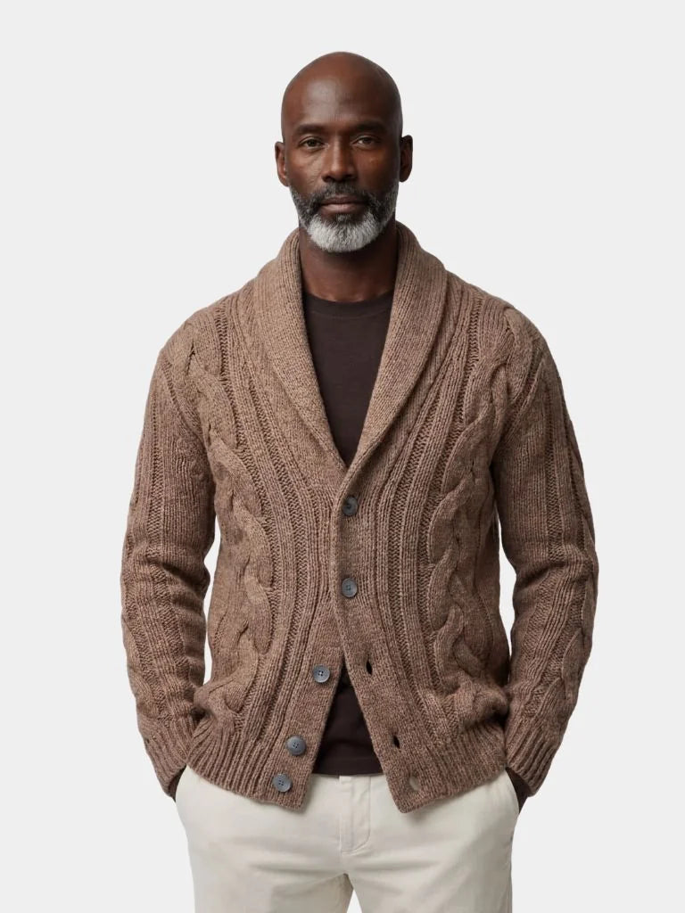 Men's Knitted Cardigan — Avelmontis