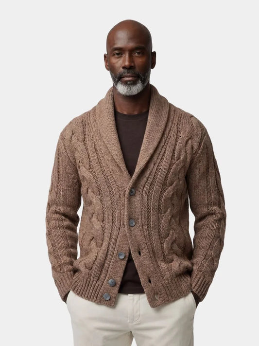 Men's Knitted Cardigan — Avelmontis
