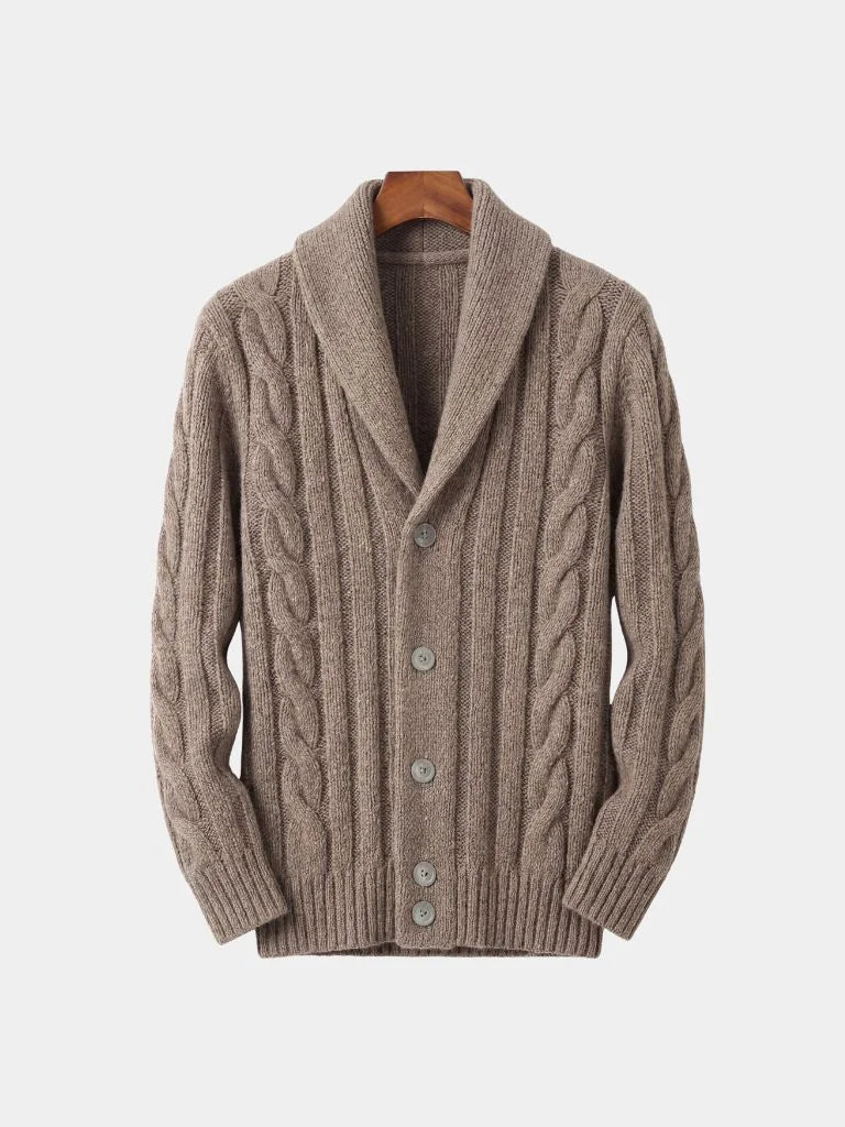 Men's Knitted Cardigan — Avelmontis