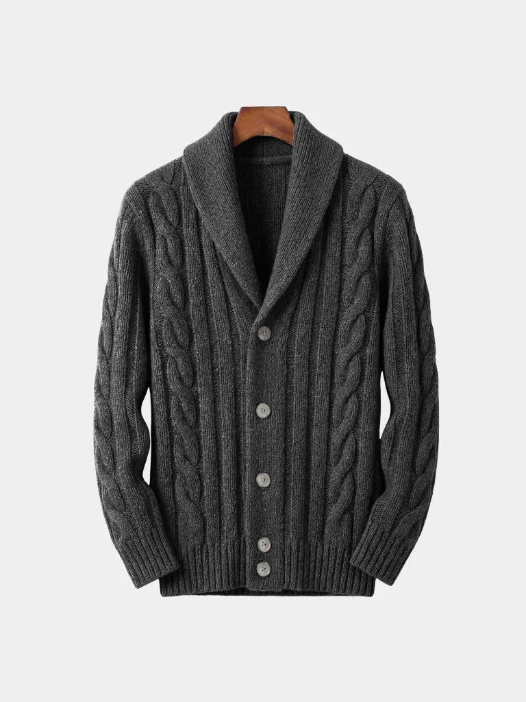 Men's Knitted Cardigan — Avelmontis