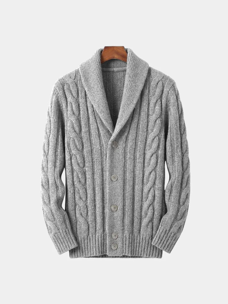 Men's Knitted Cardigan — Avelmontis