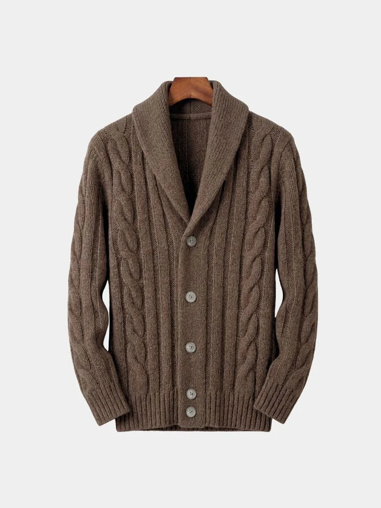 Men's Knitted Cardigan — Avelmontis