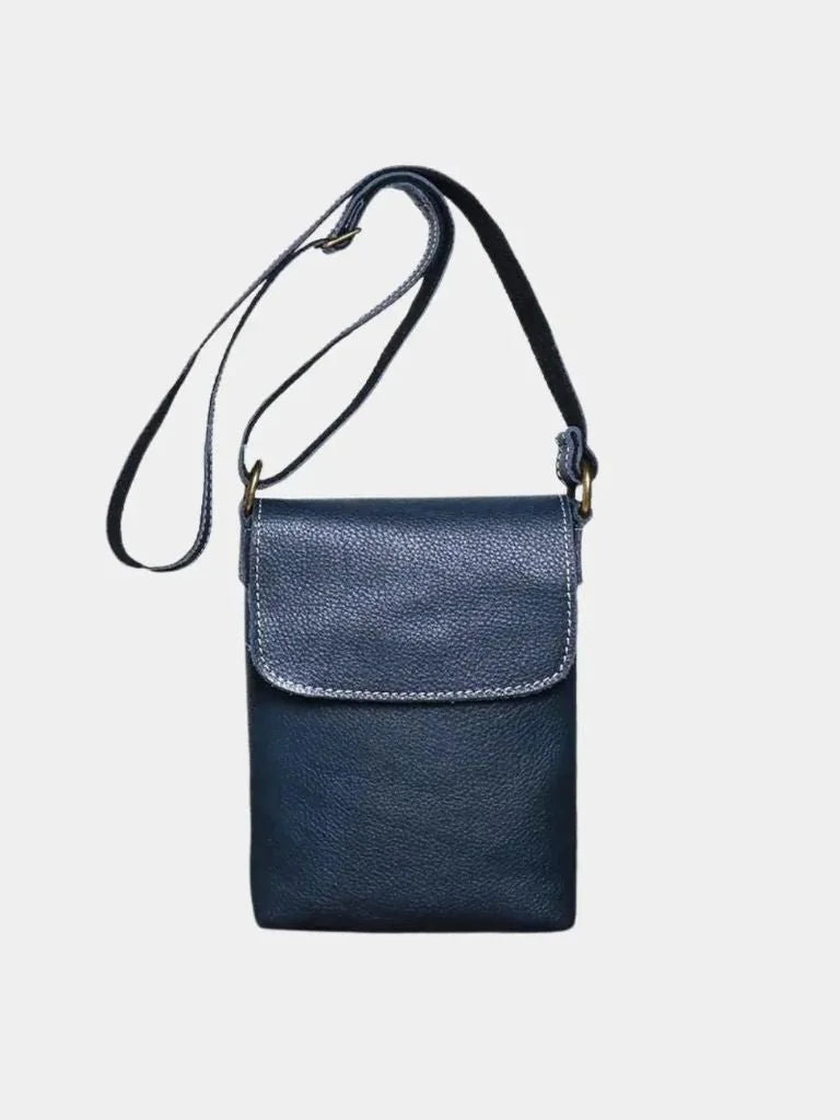 Men's Mini Leather Shoulder Bag — Avelmontis