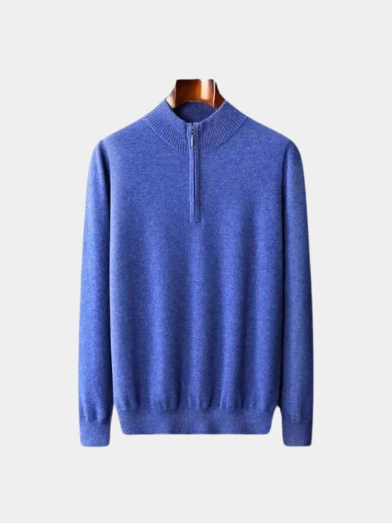 Merino Half Zip Sweater — Avelmontis