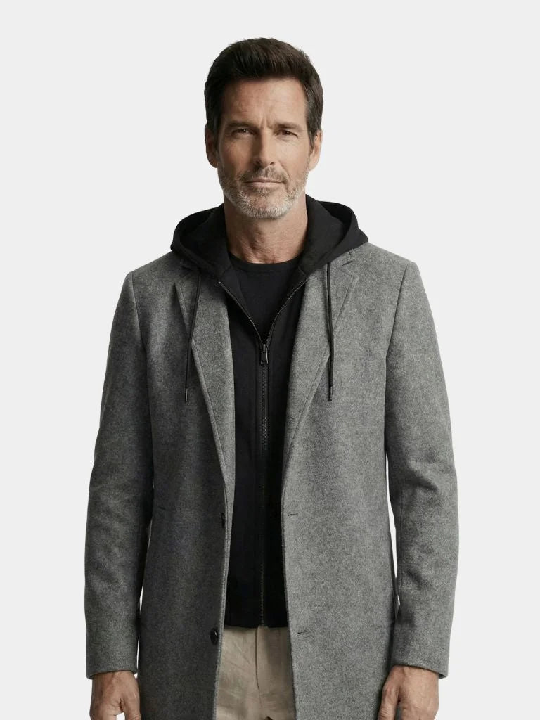 Metropolitan Hooded Overcoat — Avelmontis