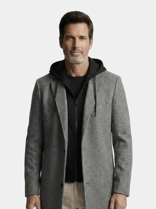 Metropolitan Hooded Overcoat — Avelmontis