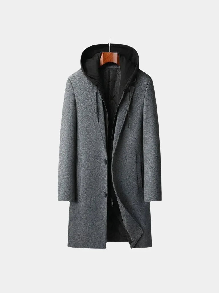 Metropolitan Hooded Overcoat — Avelmontis