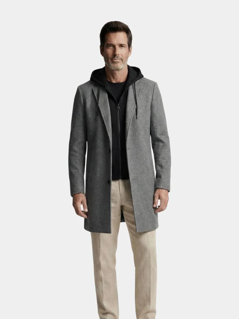 Metropolitan Hooded Overcoat — Avelmontis
