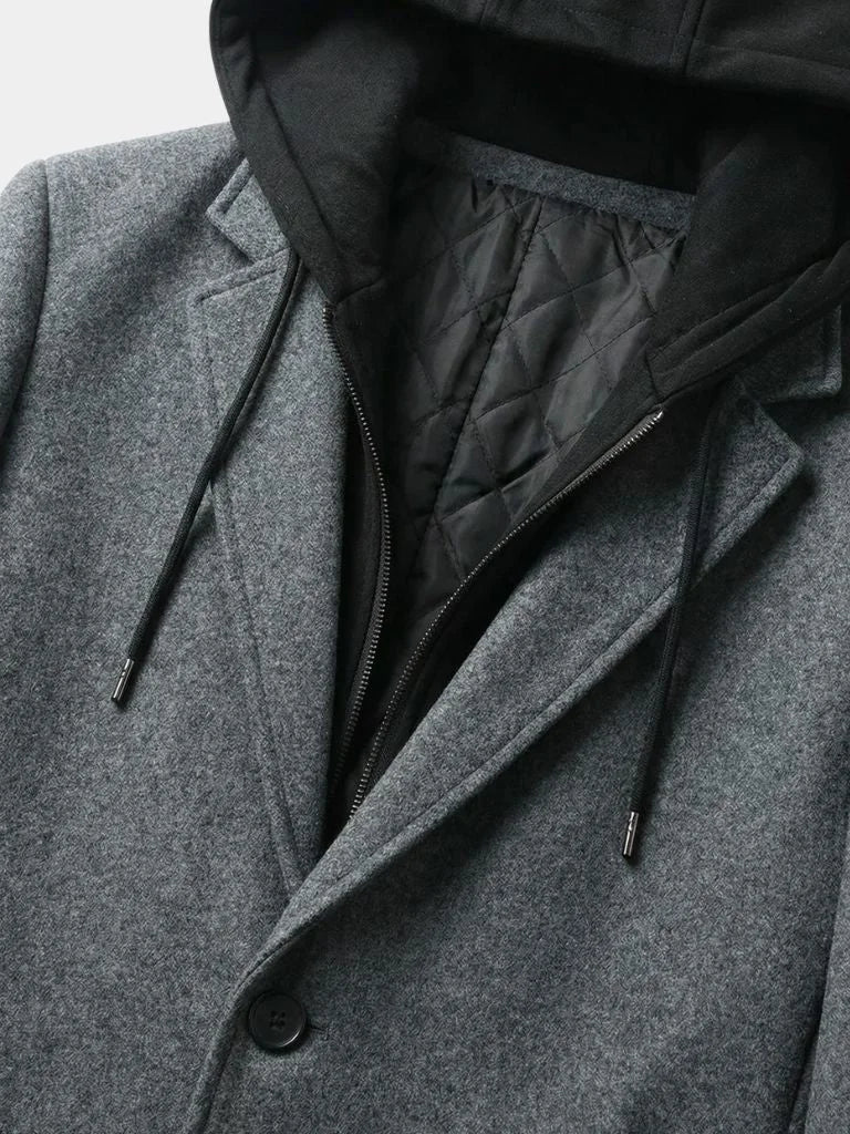 Metropolitan Hooded Overcoat — Avelmontis