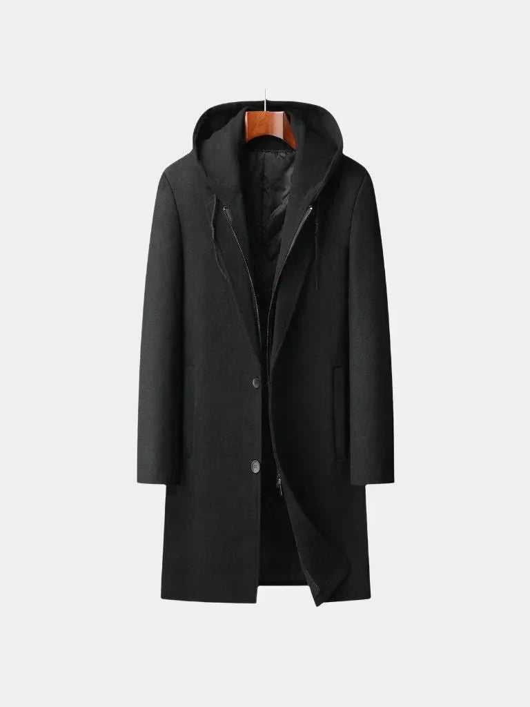 Metropolitan Hooded Overcoat — Avelmontis